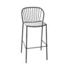 Gaber Amitha Metal Stool H76 4-Leg Frame Bar Stool