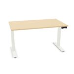 Frezza Height-Adjustable Metal Frame Desk