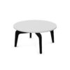 Kusch + Co Kanu Table Lounge Lwm Base Round Top Coffee Table