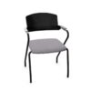 Nowy Styl EL100 C 4-Leg With Armrests Upholstered Conference Visitor Chair