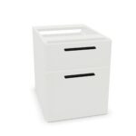 Frezza 2-Drawer Soft-Closing Pedestal Cabinet