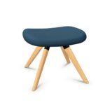 Kusch + Co Volpe Leg Rest 4-Leg Lwm Frame Upholstered Leg Rest
