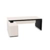 Nowy Styl Erange Desk Integrated With Sideboard Slab-Leg Base Fixed Sbd-A Pnm