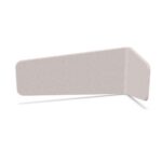 Zilenzio 32-1808 LR Desk-Mounted Right-Side Screen Acoustic Desk Screen