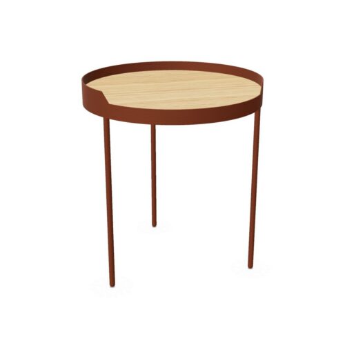 Treku Gau Round Raised Edge Coffee Table