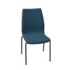 Kusch + Co Uni Verso Stationary Chair 4-Leg Stb Frame HB-Uph Back Upholstered
