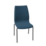 Kusch + Co Uni Verso Stationary Chair 4-Leg Stb Frame HB-Uph Back Upholstered