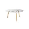 Bralco Round Glass Worktop Meeting Table