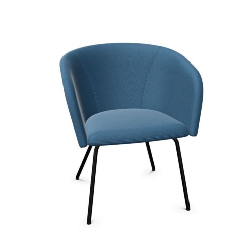 Nowy Styl Naudu Armchair Swivel Upholstered Integrated Armchair