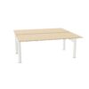 Bralco NU Fixed-Height Straight Corner Bench Desk