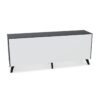 Frezza 4-Door Glass Top Sideboard