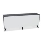 Frezza 4-Door Glass Top Sideboard
