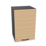 Bralco E20 Tambour Cabinet Wood Doors Storage Cabinet