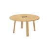 Bralco Round Meeting Table With Cable Access Meeting Table