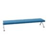 Kusch + Co V-Travel Bench-4 Soft Std 4-Seat Soft Seat Upholstered Beam Seating
