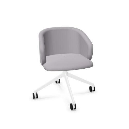 Diemme Loft 4-Star Swivel Wheeled Base Armchair