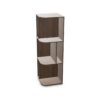 Bralco Aba Jour Corner Open Compartments Storage Cabinet