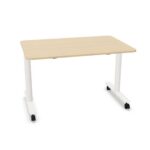 Bralco Mobile Desk Rounded Corner Desk
