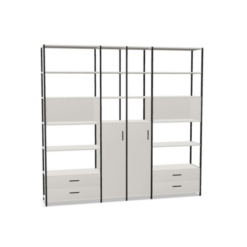 Nowy Styl Aplo Cabinet 6OH 4C 4-Column Open Cabinet