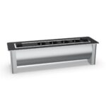 Frezza Versaturn Unel Desk-Mounted 2 RJ45 Desk Power And Data Module
