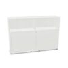 Frezza Sliding-Door Melamine 2-Sliding Door Cabinet