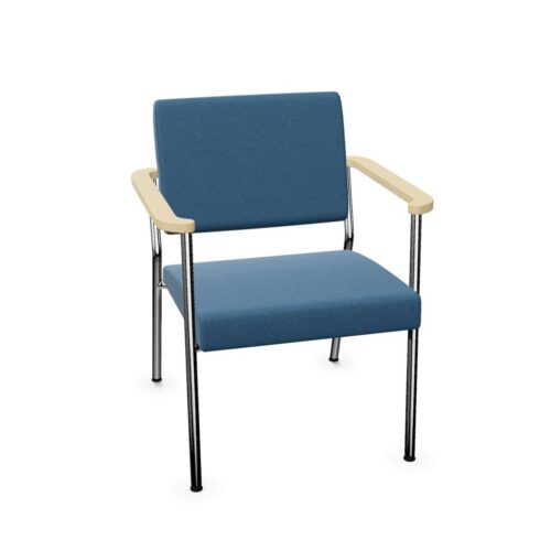 Nowy Styl Zone Armchair 4-Leg Frame With Armrests Upholstered Lounge Armchair