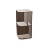 Bralco Aba Jour Corner Open Compartments Storage Cabinet