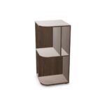 Bralco Aba Jour Corner Open Compartments Storage Cabinet