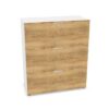 Bralco Aba 3-Drawer Key Lock Filing Pedestal Cabinet