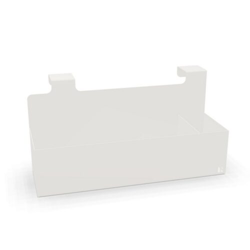 Bralco Gate Under-Desk Painted Metal Cable Tray