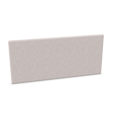 Zilenzio Arched Clamp-Mounted Rounded Corners Acoustic Desk Screen