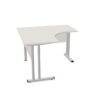Nowy Styl Easy Space Desk Freestanding C-Leg Frame Base Fixed L-Shaped BC Pnm