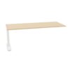 Bralco Wall Street Return Desk With Support Leg Desk Extension