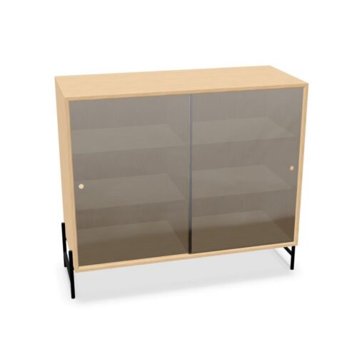 Northern Hifive Glass Cabinet 100 H15 Wall-Mounted Doors Cabinet