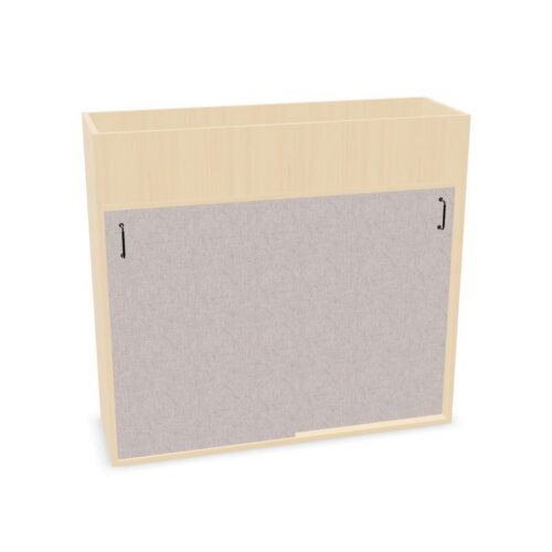 Zilenzio Zorla Storage Storage Cabinet With Acoustic Front Panel Cabinet