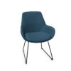 Kusch + Co Lupino Armchair CF Frame LB-Uph Back Cantilever With Armrests