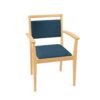 Kusch + Co Luca Frame Chair 4LA HH Uph 4-Leg With Armrests Upholstered Frame