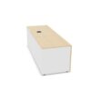 Bralco Rectangular Desk With Panel Base Desk