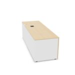 Bralco Rectangular Desk With Panel Base Desk