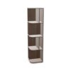 Bralco Aba Jour Corner Open Compartments Storage Cabinet