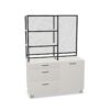 Nowy Styl Offa Combi Cabinet Double Coffee Point Freestanding Mobile Cabinet