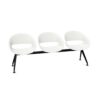 Kusch + Co Volpino Bench 3U 4L P 3-Seat 4-Leg Plastic Beam Seating
