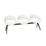 Kusch + Co Volpino Bench 3U 4L P 3-Seat 4-Leg Plastic Beam Seating