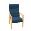 Kusch + Co Vega Armchair 4LA HB 4-Leg Upholstered High Armchair
