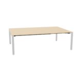 Bralco Giano Metal Rectangular Office Desk Metal Frame Desk