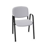 Nowy Styl Iso W 4-Leg With Armrests Upholstered Frame Chair