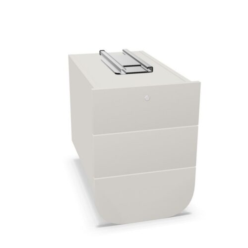 Nowy Styl Levitate Suspended Pedestal With 3 Drawers Lockable Pedestal Cabinet