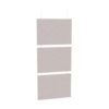 Zilenzio Dezibel Divider Bundle Vertical 3-Piece Acoustic Room Divider