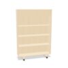 Zilenzio Zorla Shelf Mobile Open Shelf With Shelving Unit
