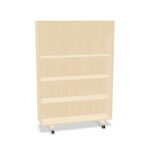 Zilenzio Zorla Shelf Mobile Open Shelf With Shelving Unit